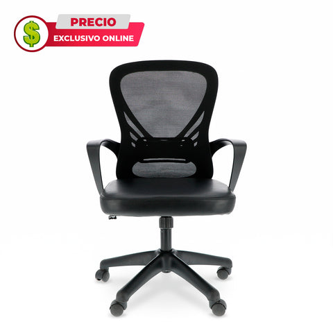 Silla Ejecutiva 4Tune Grand NY Textil Negro · Sillas de oficina para empresas · fastco