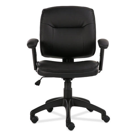Silla Secretarial Luxura Polipiel Negra · Sillas de oficina para empresas · fastco