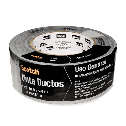 Cinta Sellaductos 3M Gris Multiusos Rollo 48mmx50m 1 pieza