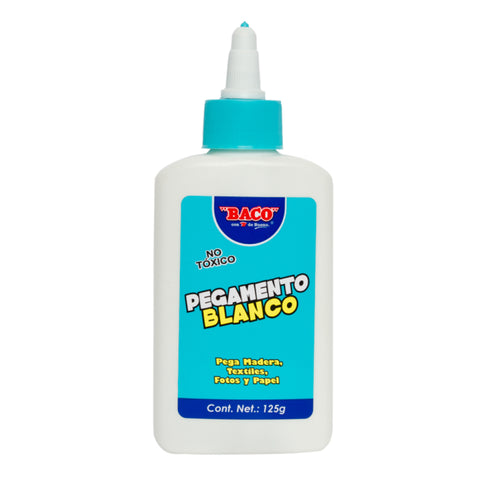 Pegamento Blanco Baco Frasco 125 g