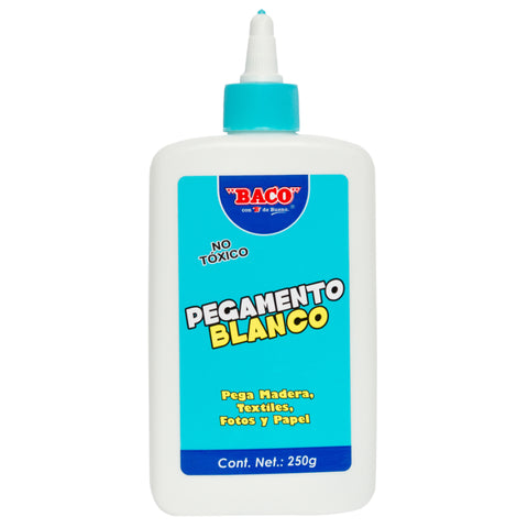 Pegamento Blanco Baco Frasco 250 g