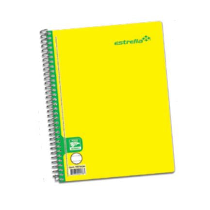Cuaderno Estrella Francesa 100 Hojas Blanco