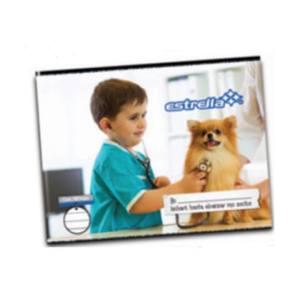Cuaderno Estrella Engrapado Italiana Doble Raya 100 Hojas