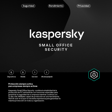 Antivirus Kaspersky Small Office Security · licencia digital · Licenciamiento para empresas · fastco