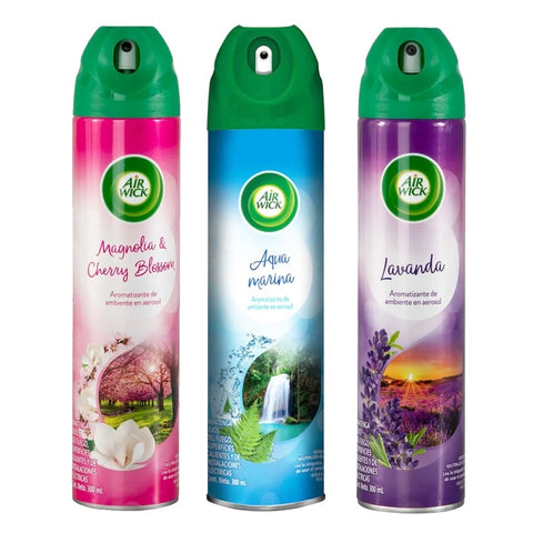 Aromatizante en Aerosol Air Wick · 300 g · varios aromas