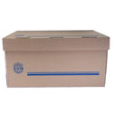Caja Geo Archivo Cartón Oficio 50X35X25 Cm con 20 piezas