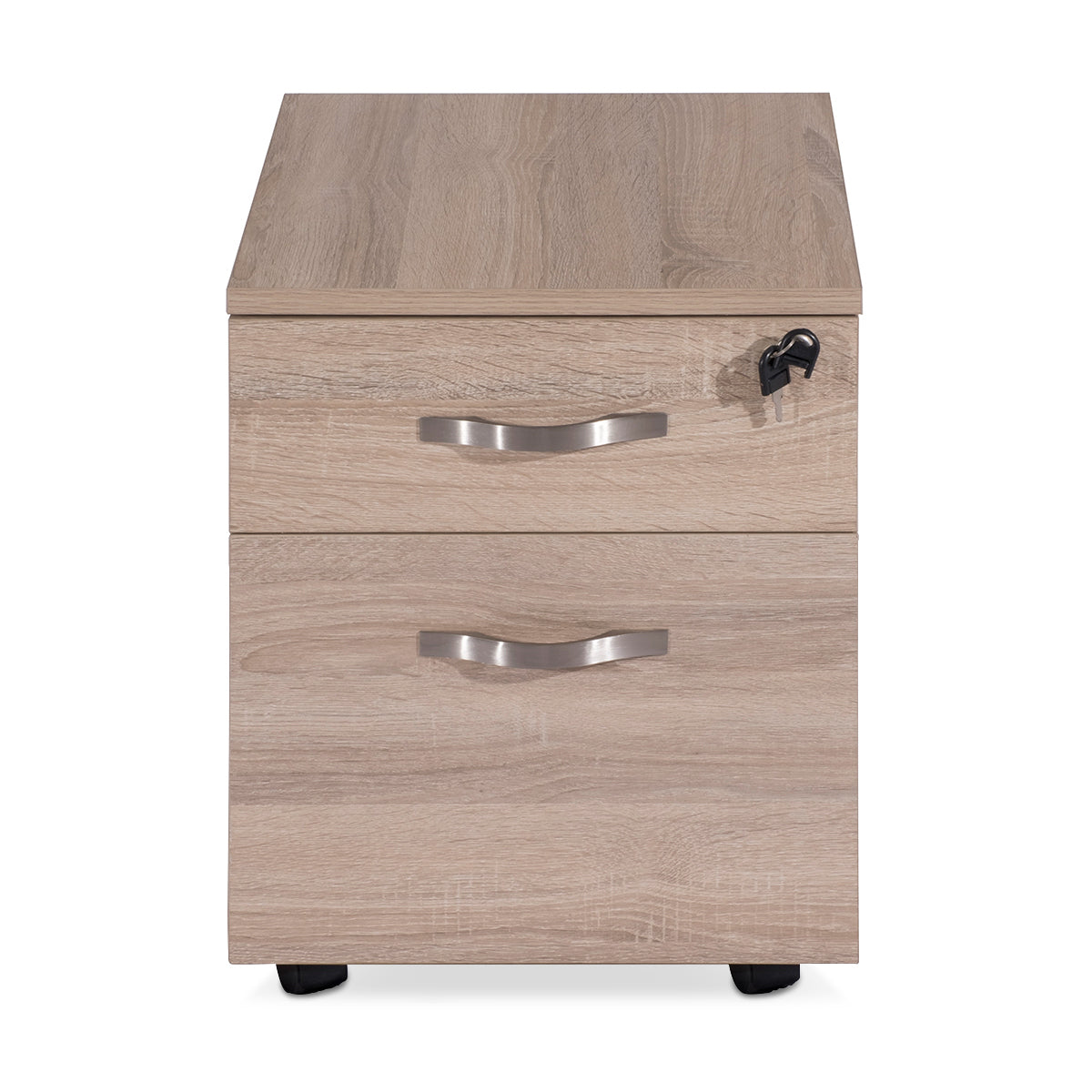 Gabinete con Ruedas S-25 2 Cajones Café · Archiveros y cajoneras para empresas · fastco