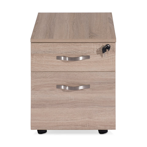 Gabinete con Ruedas S-25 2 Cajones Café · Archiveros y cajoneras para empresas · fastco