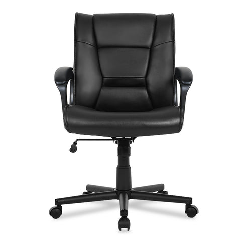 Silla Ejecutiva Cuero Vegano Negro · Sillas de oficina para empresas · fastco