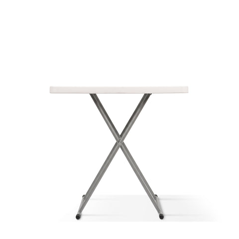 Mesa Rectangular Plegable para Exterior 4Tune 76 x 50 cm Plástico Blanco · Mesas de juntas y de trabajo para empresas · fastco