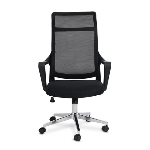 Silla Ejecutiva 4Tune Mesh Acolchonado Negro · Sillas de oficina para empresas · fastco