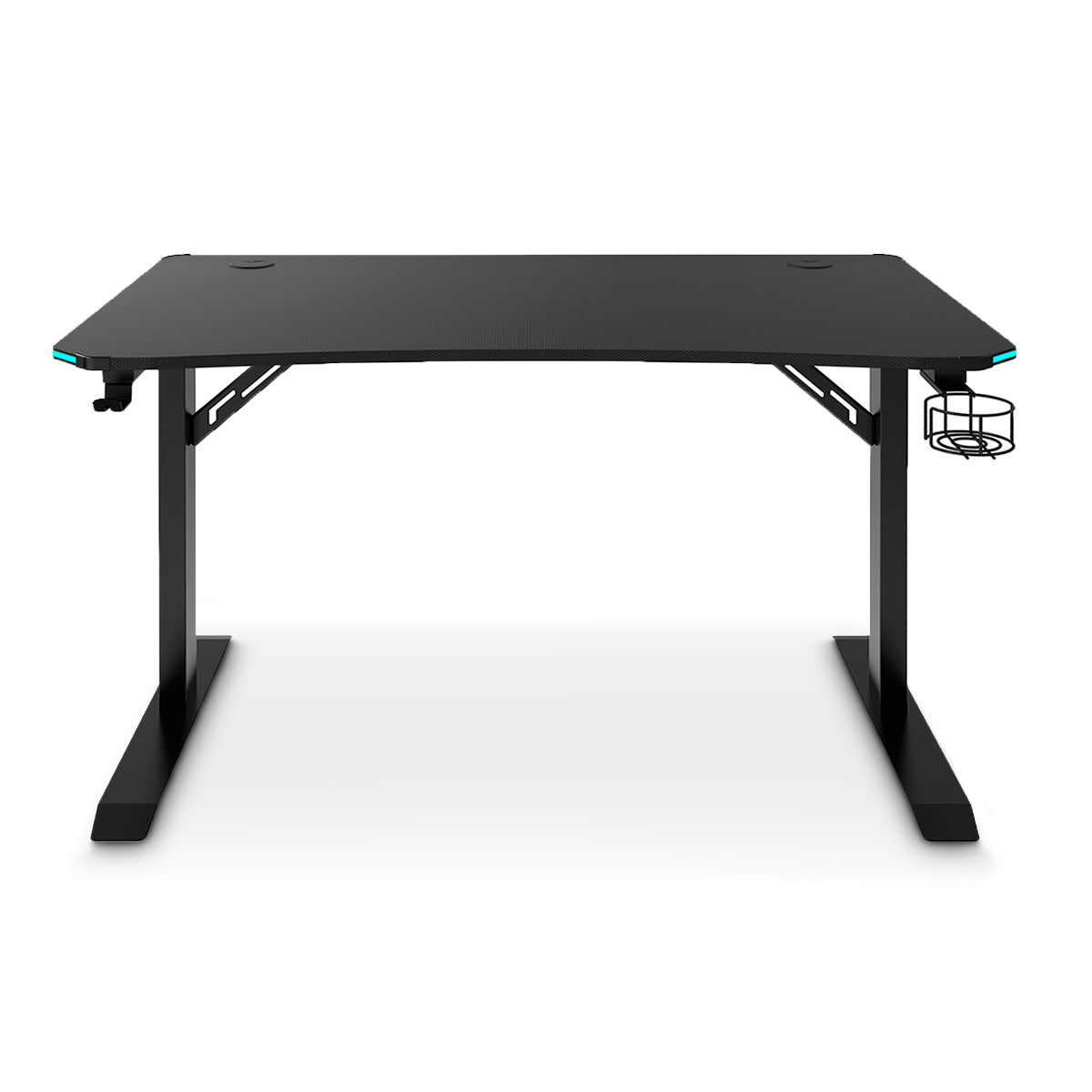 Escritorio Gamer 4Tune Luz LED Fibra de Carbono Negro · Gaming para empresas · fastco