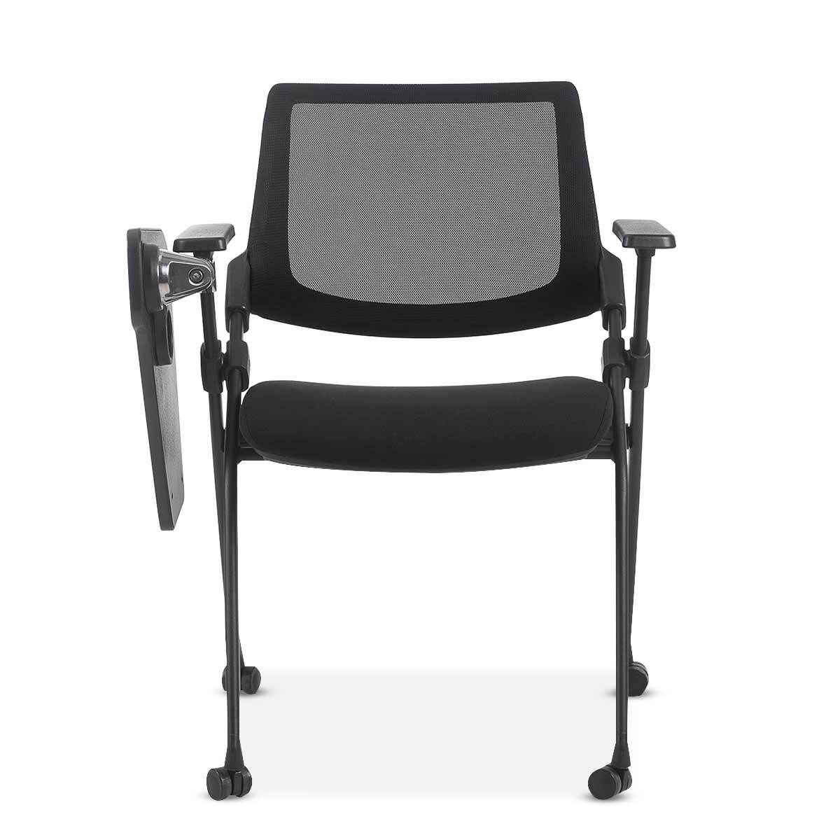 Silla de Visitas 4Tune con Paleta Abatible Nylon Negro · Sillas de oficina para empresas · fastco
