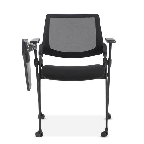 Silla de Visitas 4Tune con Paleta Abatible Nylon Negro · Sillas de oficina para empresas · fastco