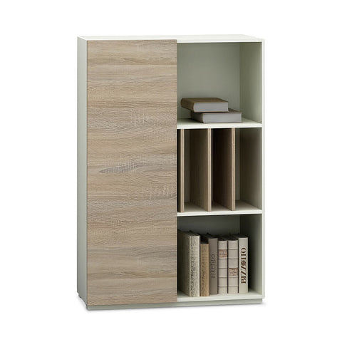 Librero con Puerta de Seguridad Mobelt Gerencial en Aglomerado de Madera Beige · Libreros y estantes para empresas · fastco