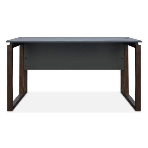 Escritorio para Oficina Skanor Tablero Termofusionado Gris Nogal 120 x 70 cm · Escritorios para empresas · fastco