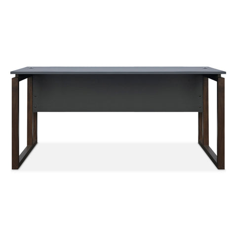 Escritorio para Oficina Skanor Tablero Termofusionado Gris Nogal 150 x 70 cm · Escritorios para empresas · fastco
