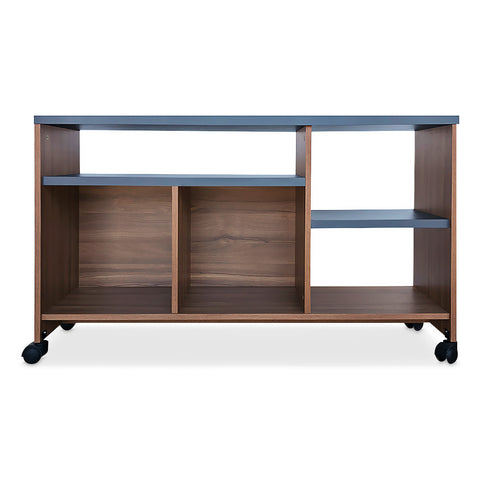 Credenza para Oficina Skanor 5 Entrepaños Gris Nogal · Archiveros y cajoneras para empresas · fastco