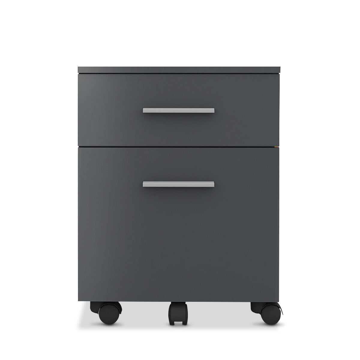 Archivero Móvil con 2 Cajones Skanor Gris · Archiveros y cajoneras para empresas · fastco