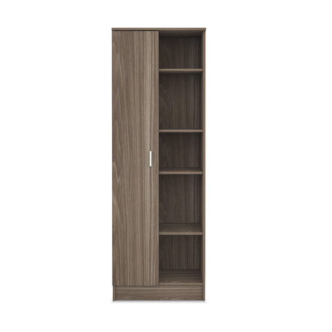Gabinete de Almacenamiento con Puerta Skanor Nogal Veta Oscura · Archiveros y cajoneras para empresas · fastco