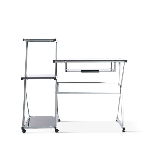 Escritorio para Oficina Red Top FID0746R Negro Metal Cristal · Escritorios para empresas · fastco