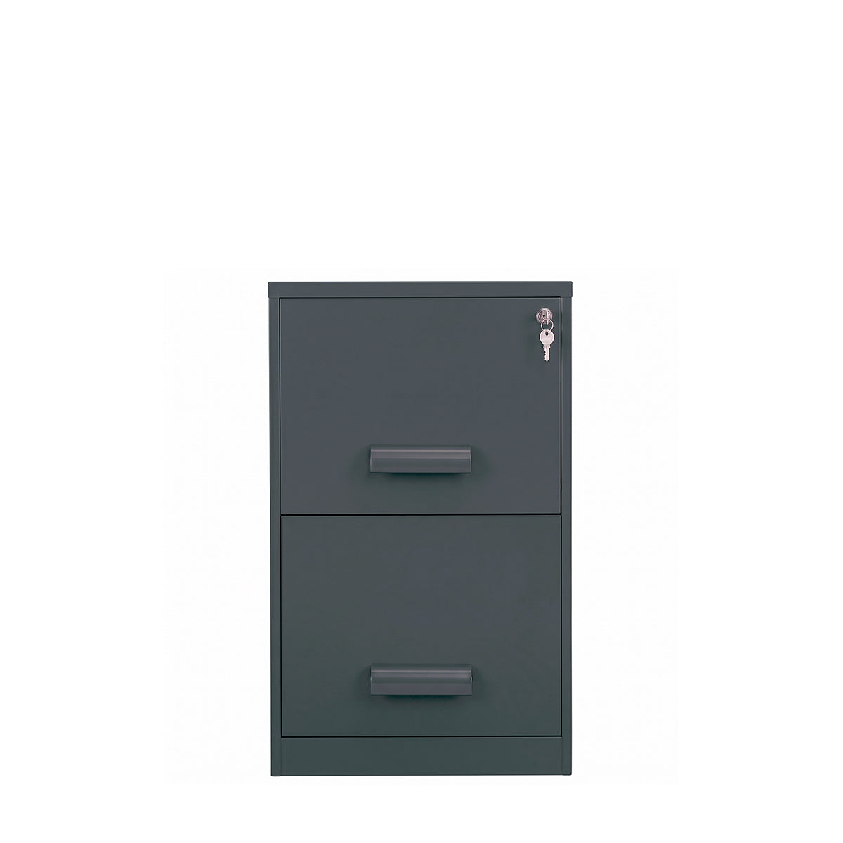 Archivero con 2 Gavetas Hirsh Gris · Archiveros y cajoneras para empresas · fastco