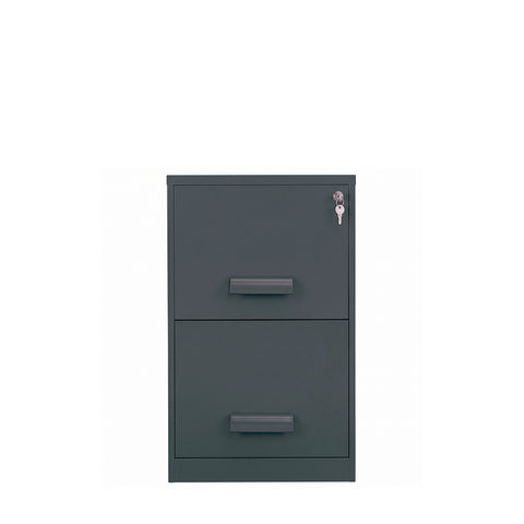 Archivero con 2 Gavetas Hirsh Gris · Archiveros y cajoneras para empresas · fastco