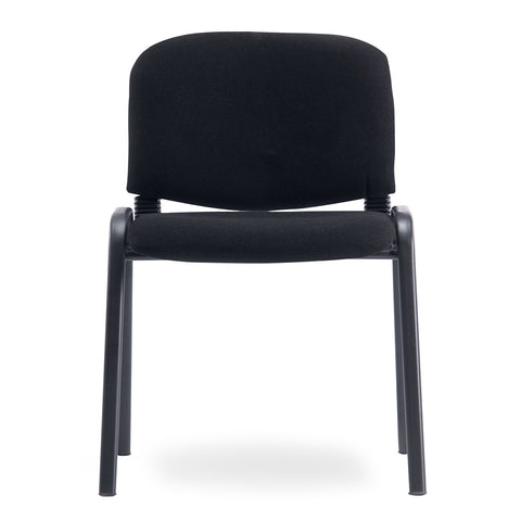 Silla de Visitas Fija Sky Chair Asiento Acolchado Negra · Sillas de oficina para empresas · fastco