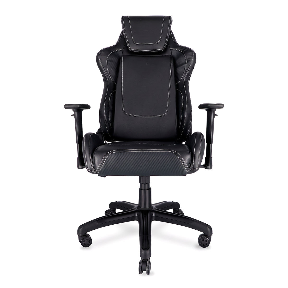 Silla Ejecutiva Ergonómica Tela Tipo Piel Negra · Sillas de oficina para empresas · fastco