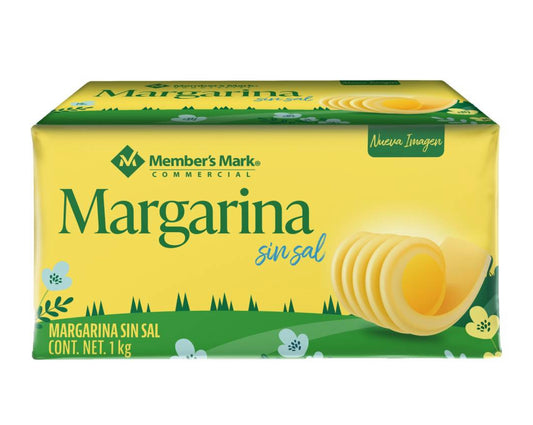 Margarina sin sal Members Mark 1kg