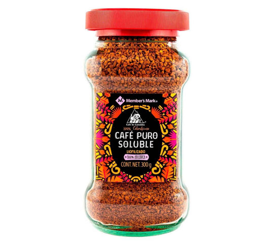 Café puro soluble Members Mark 300g