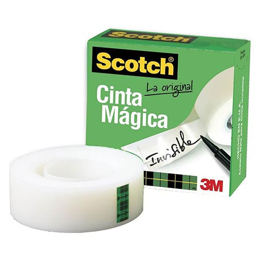 Cinta Mágica 3M Scotch 19mmx33m 1 Pieza