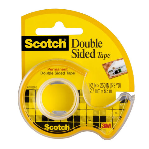 Cinta 3M Doble Capa Scotch 012X6.3 m con Despachador