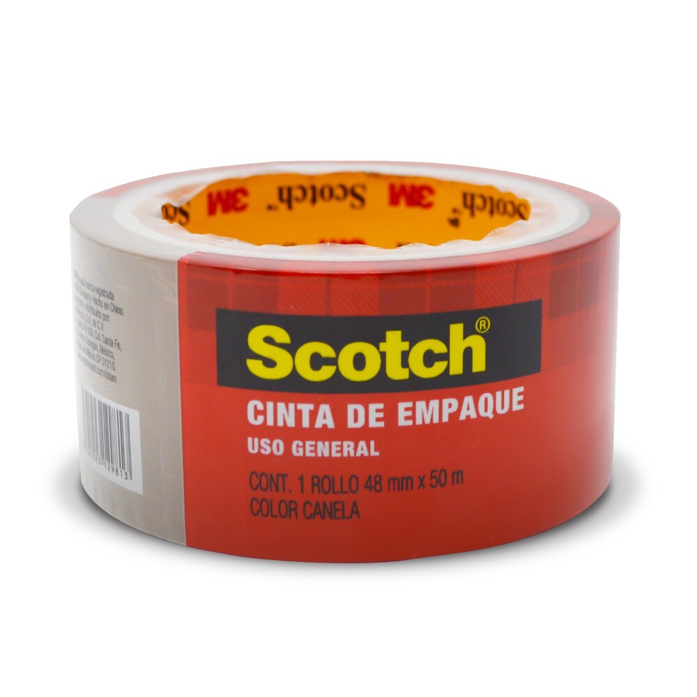 Cinta Canela 3M Empaque Canela 301C 48mmx50m con 36 piezas