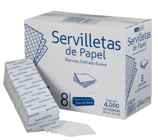 Servilletas de papel , Greymoon 4,000 pzas