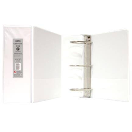 Carpeta Acco Wilson Jones 386 Vinil D3 4" Carta Blanco con 12 piezas