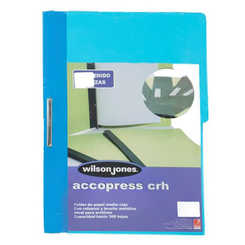 Accopress Crh Cta Np Az Claro con 10 piezas