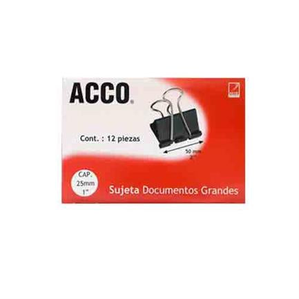 Sujeta Documentos Acco 5435 Grande con 12 Sujetadores