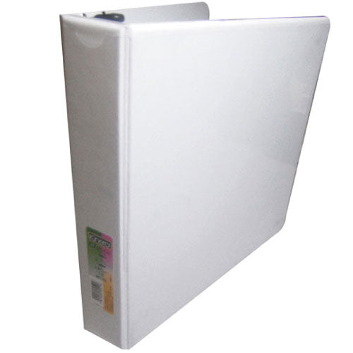 Carpeta Kinera Vinil Aro "d" 1.5" Blanca con 18 piezas