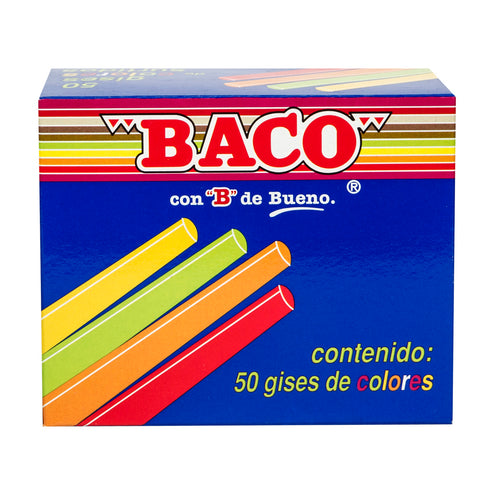 Gis Baco Colores Cajita con 50 Piezas