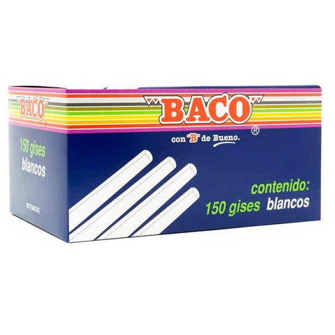 Gis Baco Blancos con 150 piezas