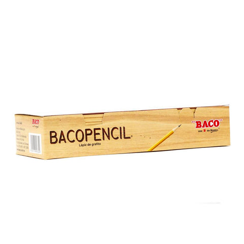 Lápiz Baco con 50 piezas Amarillo