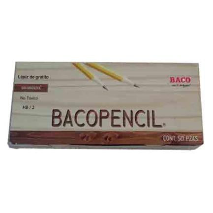 Bacopencil Blister con 4 Piezas Amarillo