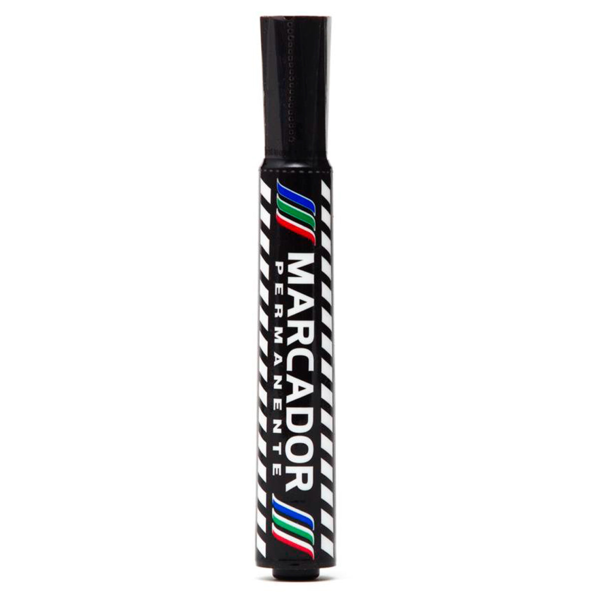 Marcador Baco Permanente Plástico Negro con 12 piezas