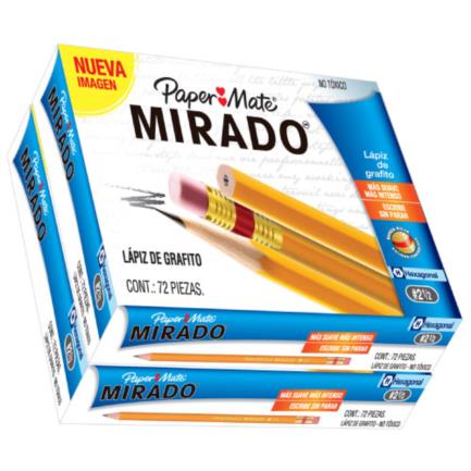 Lápiz Berol Mirado 2 1/2 con 144 piezas