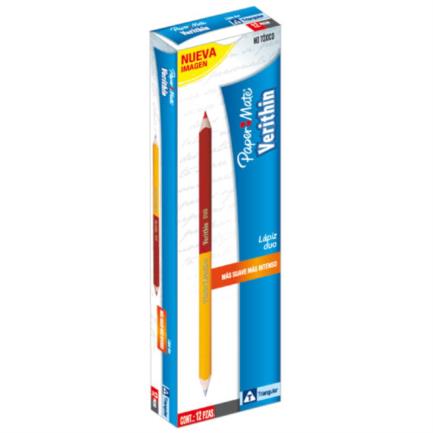 Lápiz Berol Verithin Bicolor Duo con 12 piezas