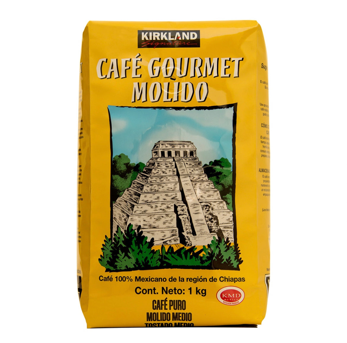 Café molido de chiapas Kirkland 1kg