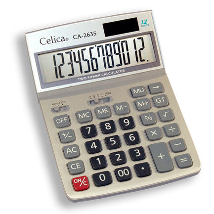 Calculadora Celica CA-2635 Escritorio 12 Dígitos Dual