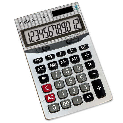 Calculadora Celica Semi Escritorio 12 Dígitos