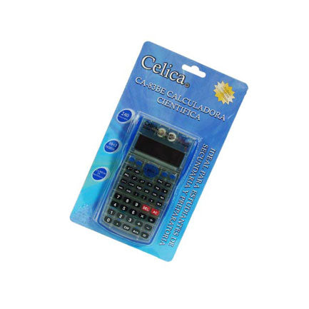 Calculadora Celica Científica 240 Funciones Azul